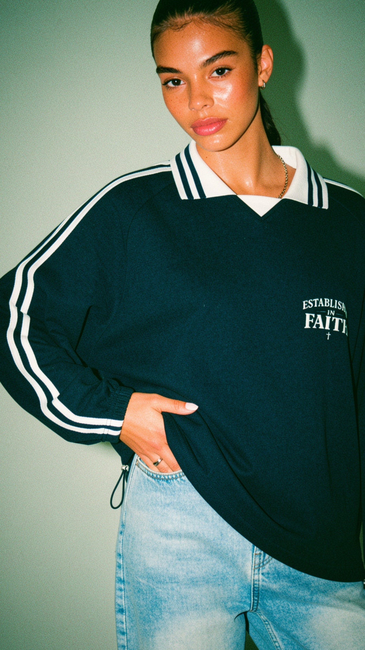 Premium Christian apparel featuring scripture-inspired artwork